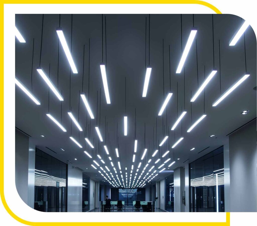 Industrial LED lighting installation, upgrades, retrofit and maintenance