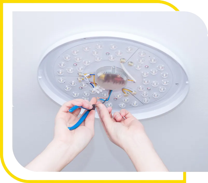Commercial and Industrial LED lighting maintenance and repair